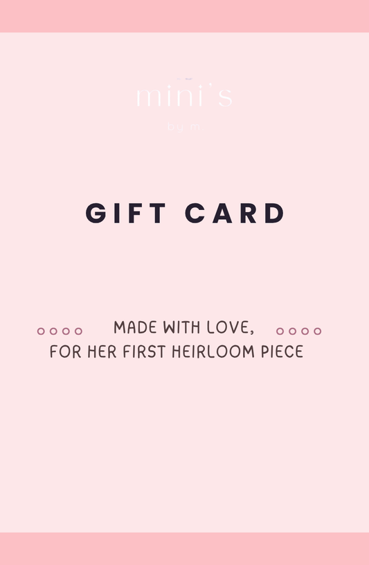 Mini's By M Gift Card (Online)